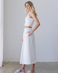 Nantucket Poplin Skirt