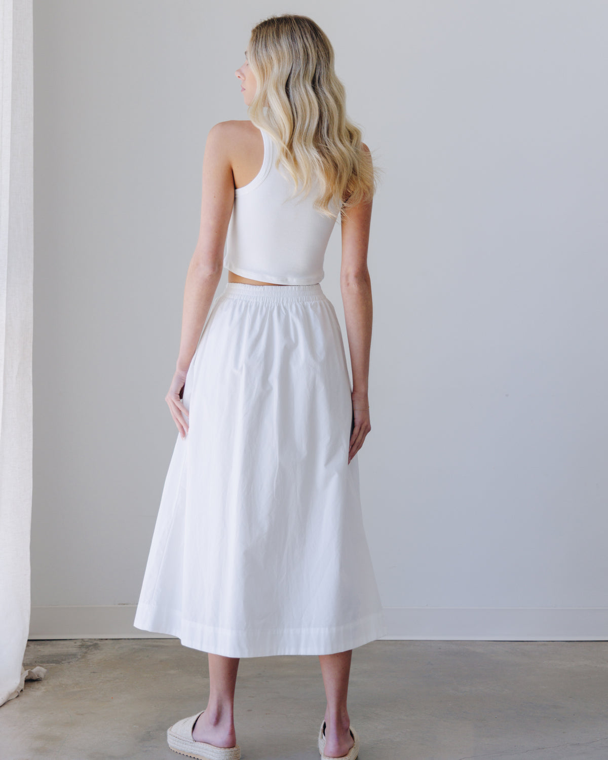 Nantucket Poplin Skirt