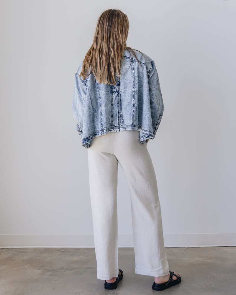 Back To You Denim Top