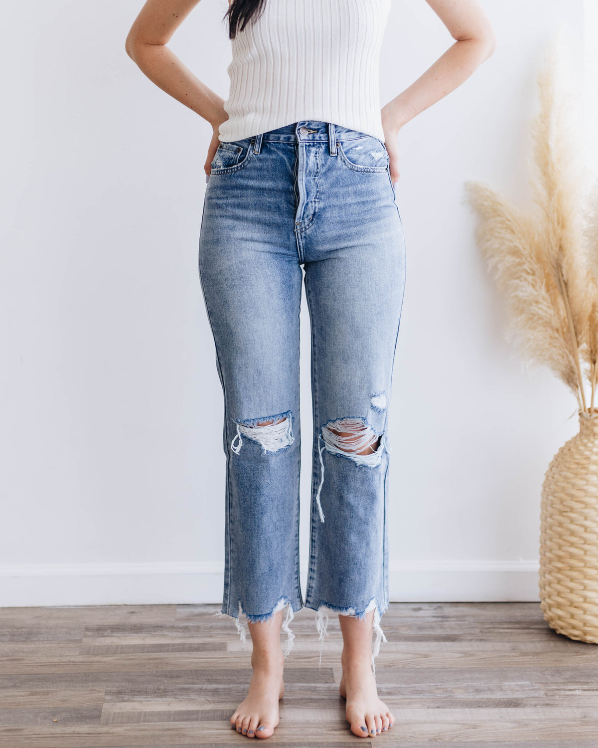Cassie Crop Jeans