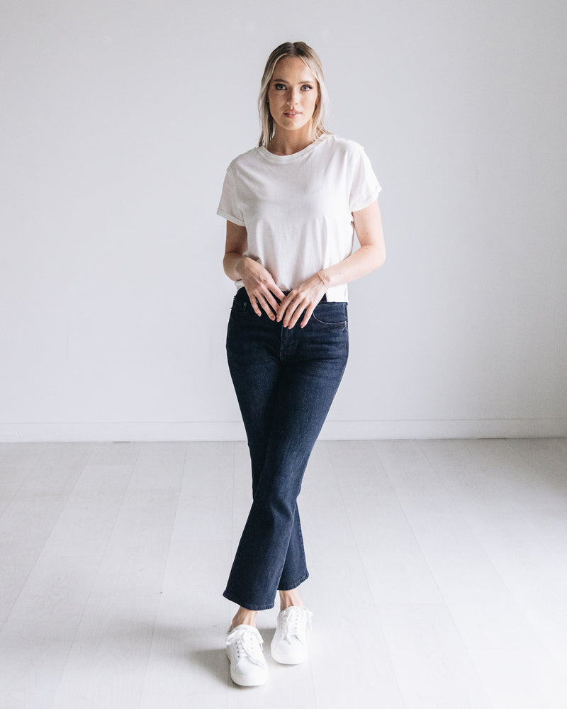 Lennon High Rise Crop Boot