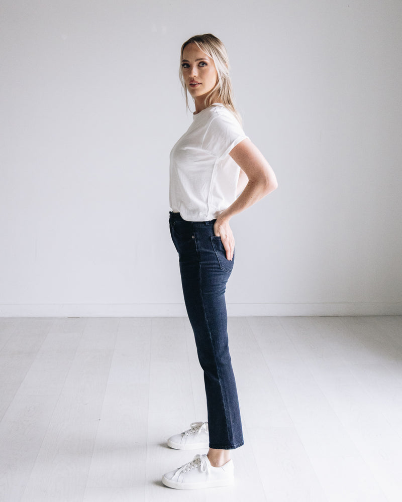 Lennon High Rise Crop Boot