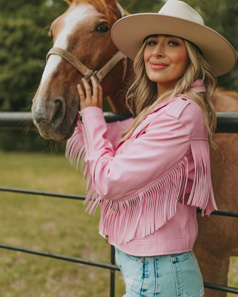Francesca Fringe Jacket