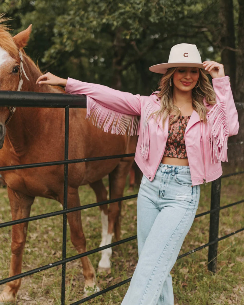 Francesca Fringe Jacket
